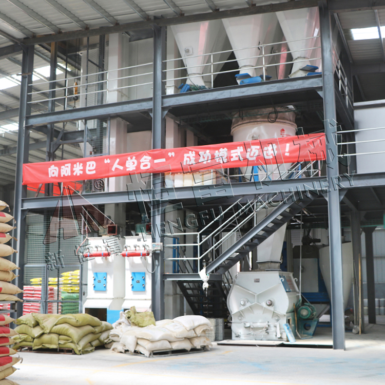 河南新（xīn）鄉350草粉顆粒飼料機組