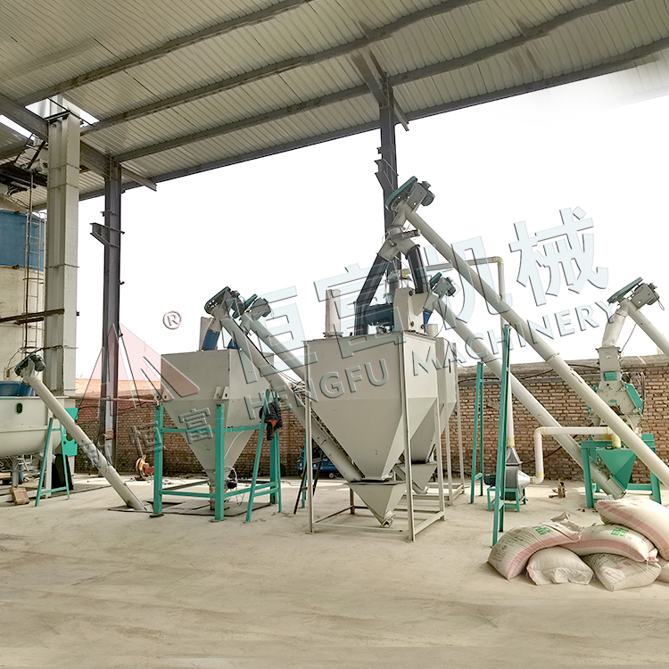 新（xīn）疆石河子水滴型粉狀飼料機組