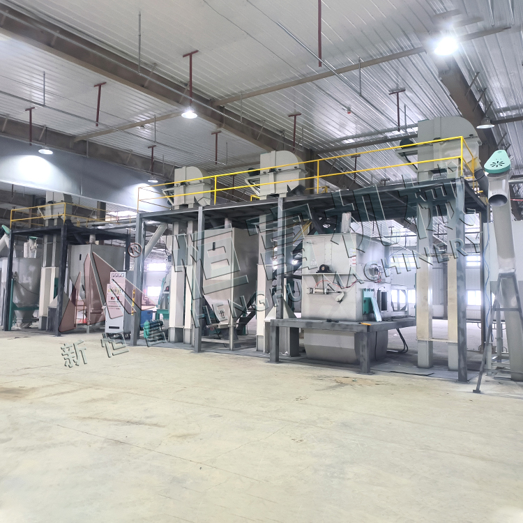 新疆阿拉山口66*80粉狀飼料機組