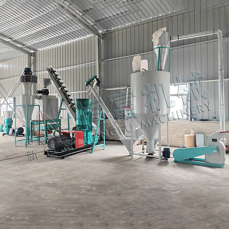 湖（hú）南懷化平模500顆粒飼料機組