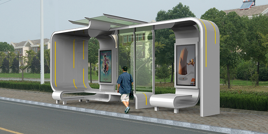 汽（qì）車烤漆公交候車亭