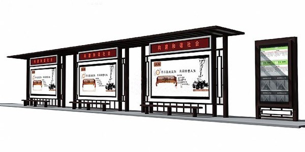 戶外公交候車亭廣告的設計原則