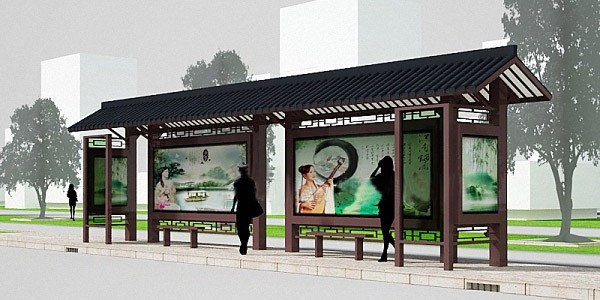 河北候車亭廠家淺談公交候車（chē）亭受歡迎原（yuán）因