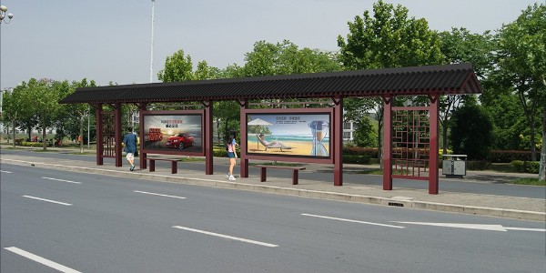 鳳縣公交候（hòu）車（chē）亭、站牌、垃圾箱等街具