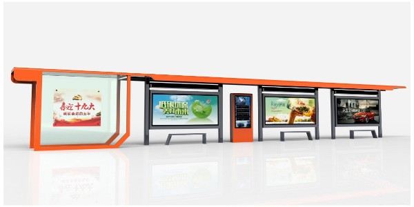 候車亭（tíng）傳承古典文化裝（zhuāng）扮現代城市