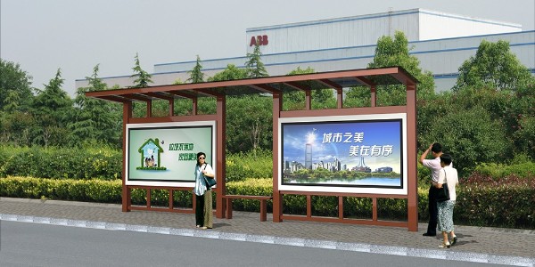 公交站台（tái）廣告的（de）特色以及設計原則