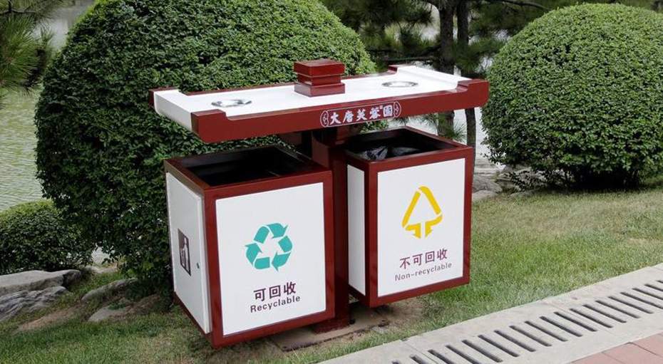 景區垃圾箱
