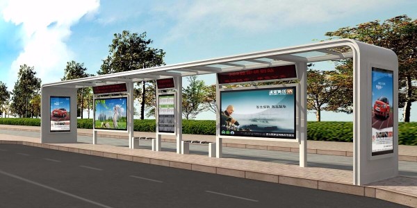 新鄉市原陽公（gōng）交候車亭、站牌、垃圾箱等街（jiē）具